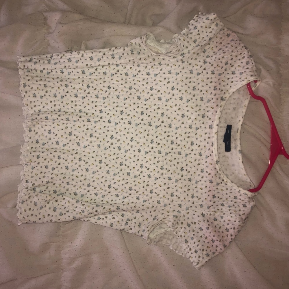 floral american eagle shirt
